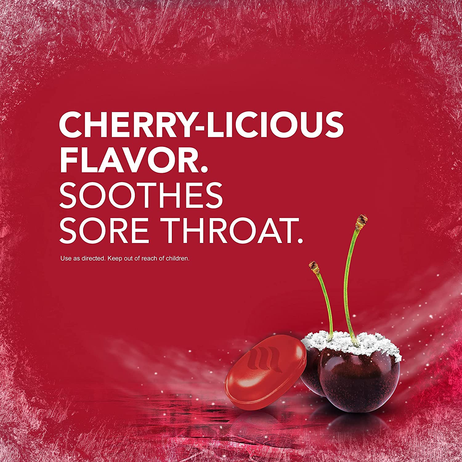 Viên ngậm Vicks VapoCOOL Cherry - 45 viên