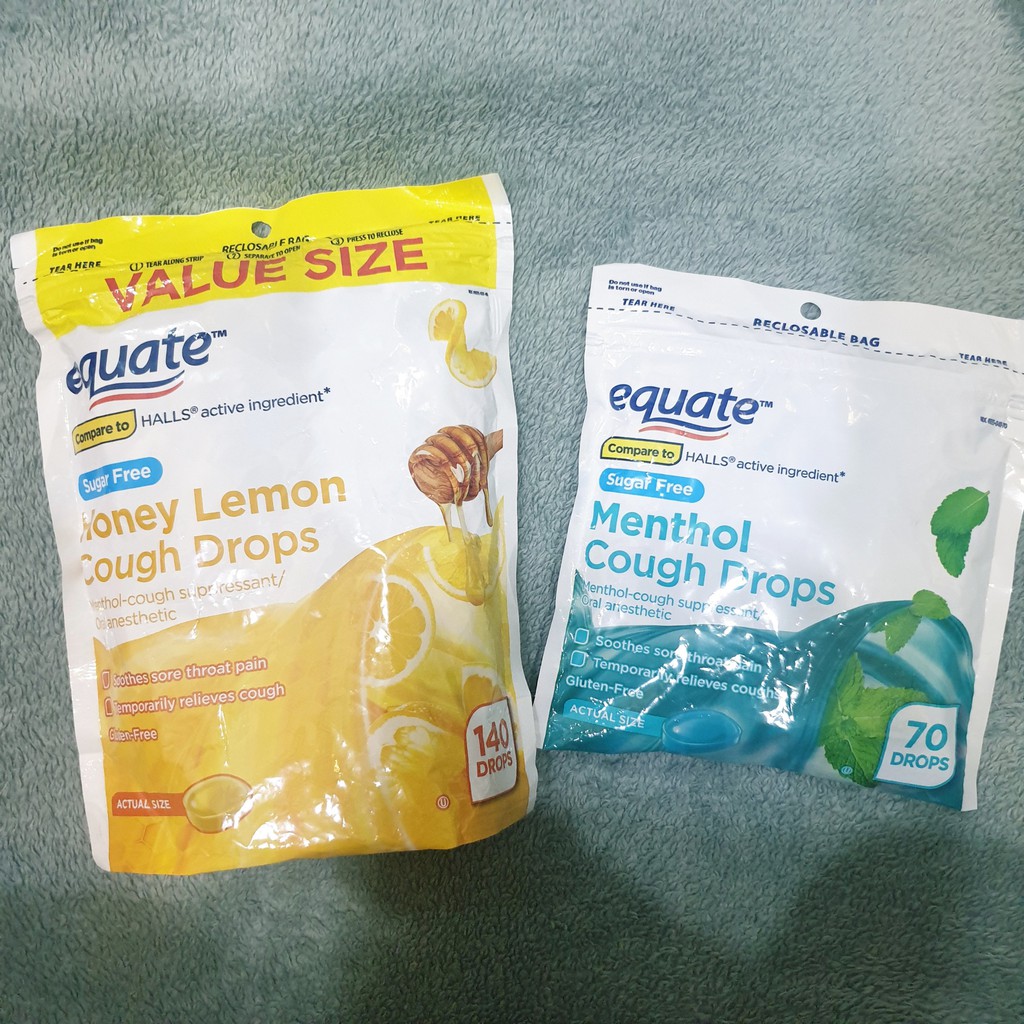 Kẹo Equate không đường hương chanh mật ong  – 140 viên