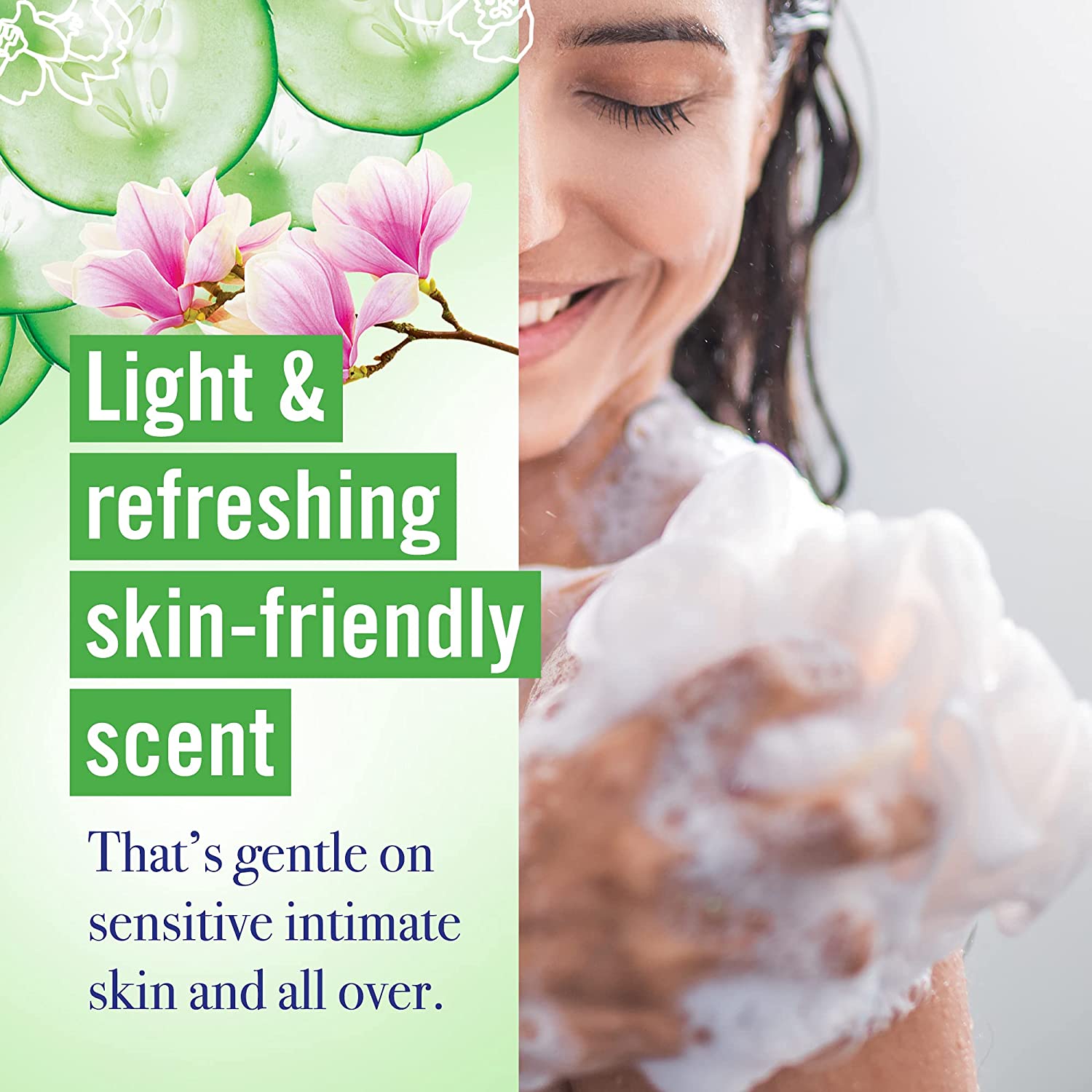 Vagisil dung dịch vệ sinh Cucumber Magnolia - Made in USA