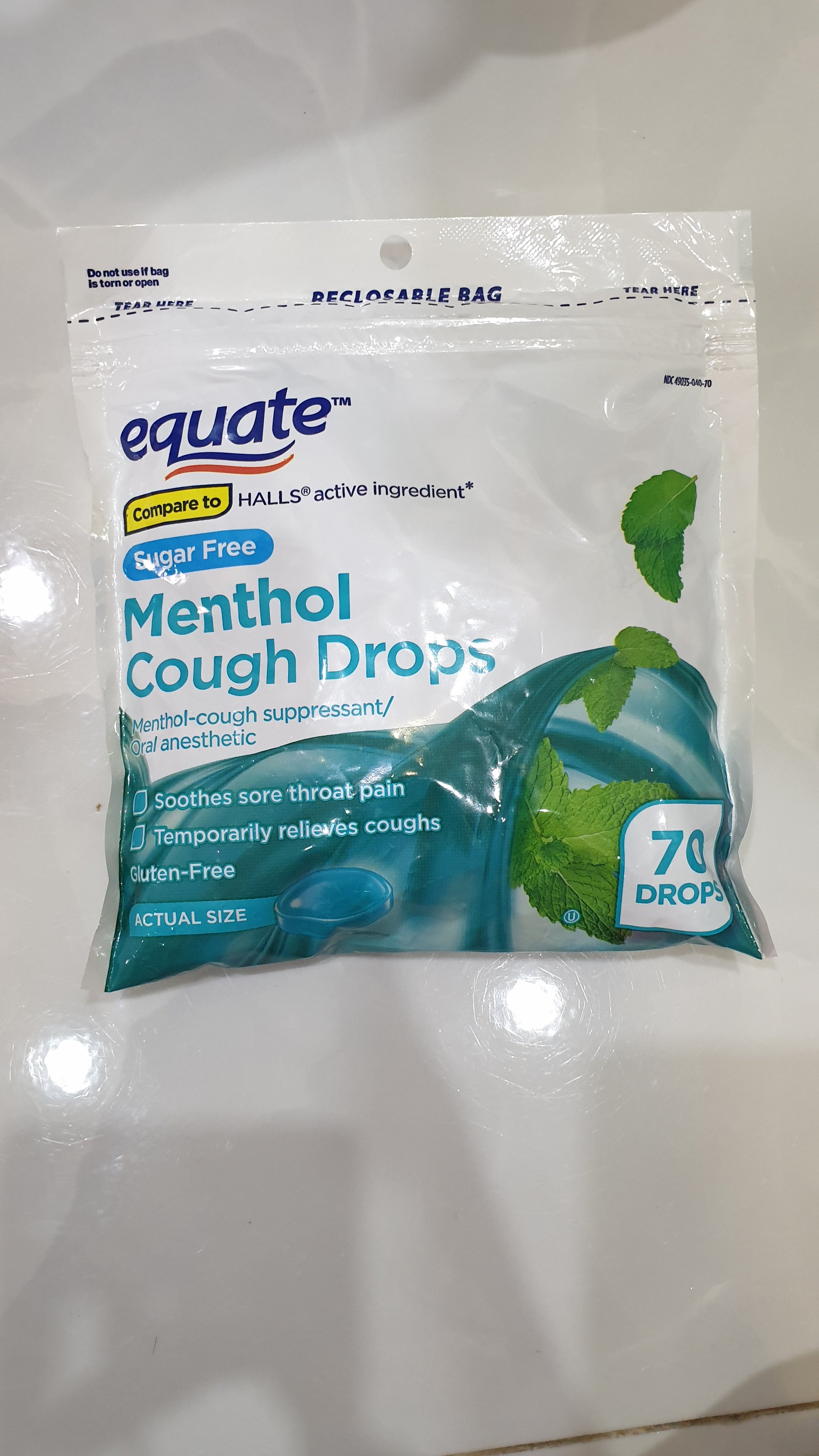 Kẹo Equate không đường hương chanh mật ong  – 140 viên