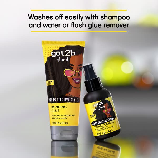 Got2b Keo dán tóc giả chuyên nghiệp dịu nhẹ cho da đầu