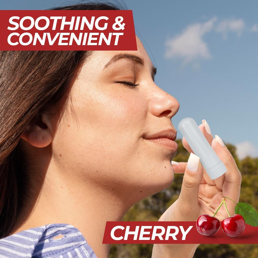 HALLS ống hít mũi tinh dầu bạc hà hương Cherry Lemon - Sparoom