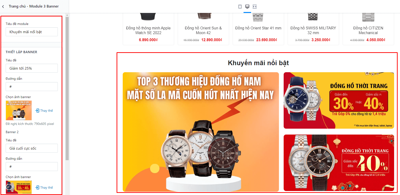 Tính năng theme Ego Mobile