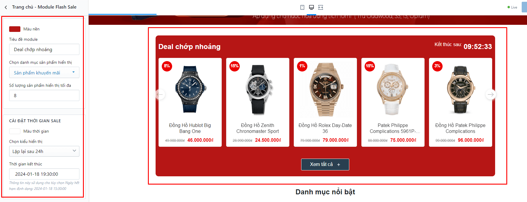 Tính năng theme Ego Mobile