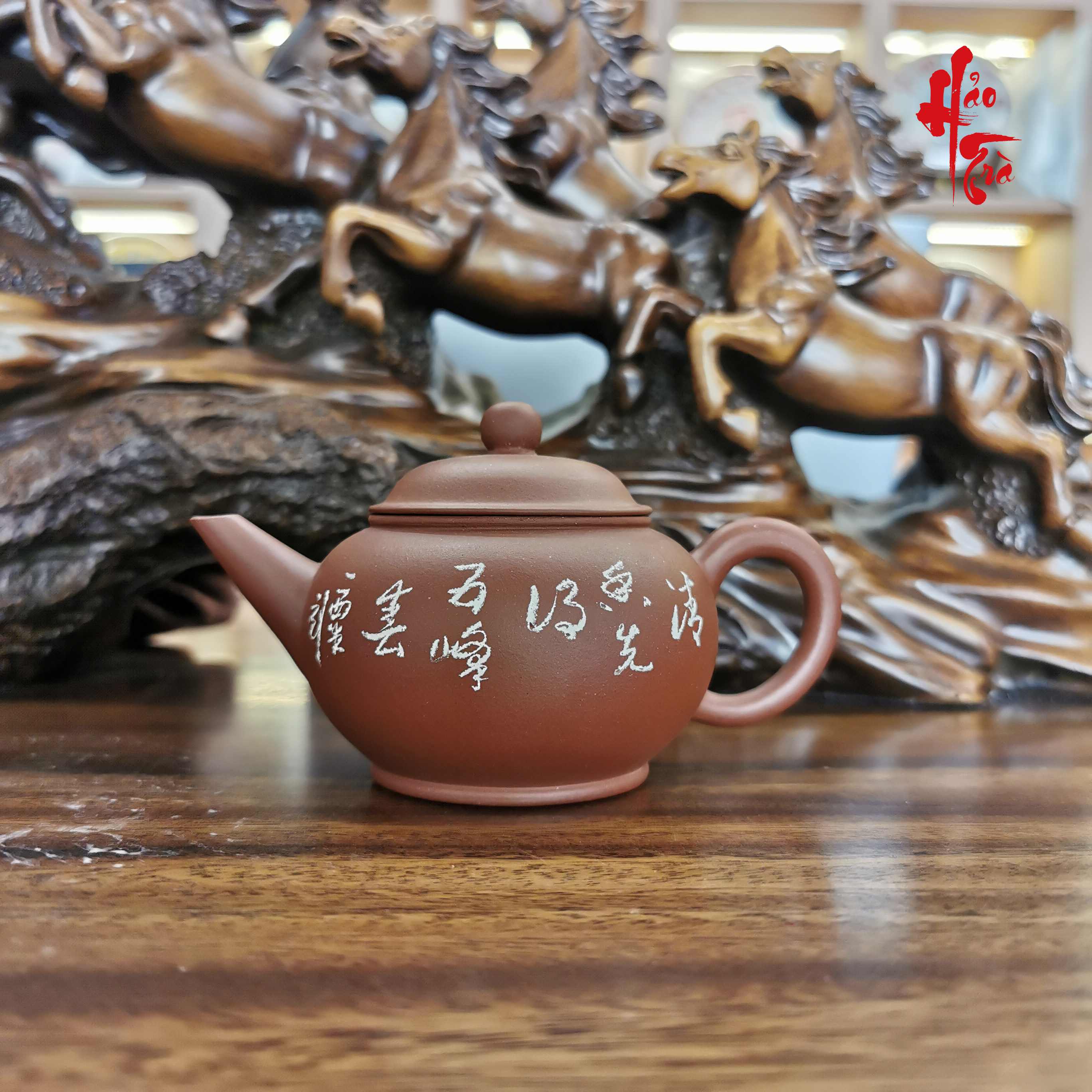 Ấm Tử Sa Thập niên 80-90 AM114 - Ấm 140 ml