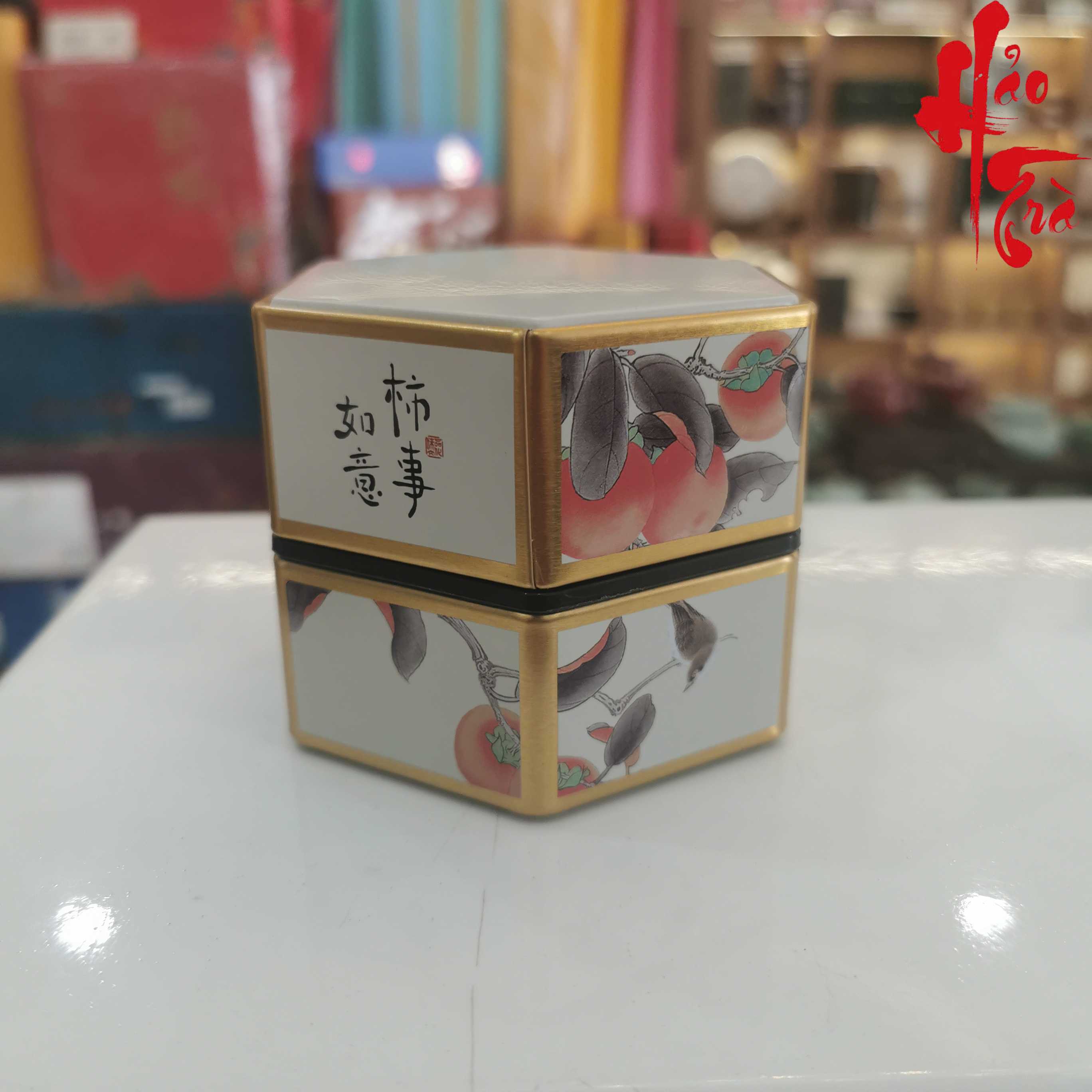Hộp Thiếc Nhỏ Nhiều Màu Sắc (Dùng Để Đựng Trà Hoặc Phổ Nhĩ Quýt) - Hộp 50g