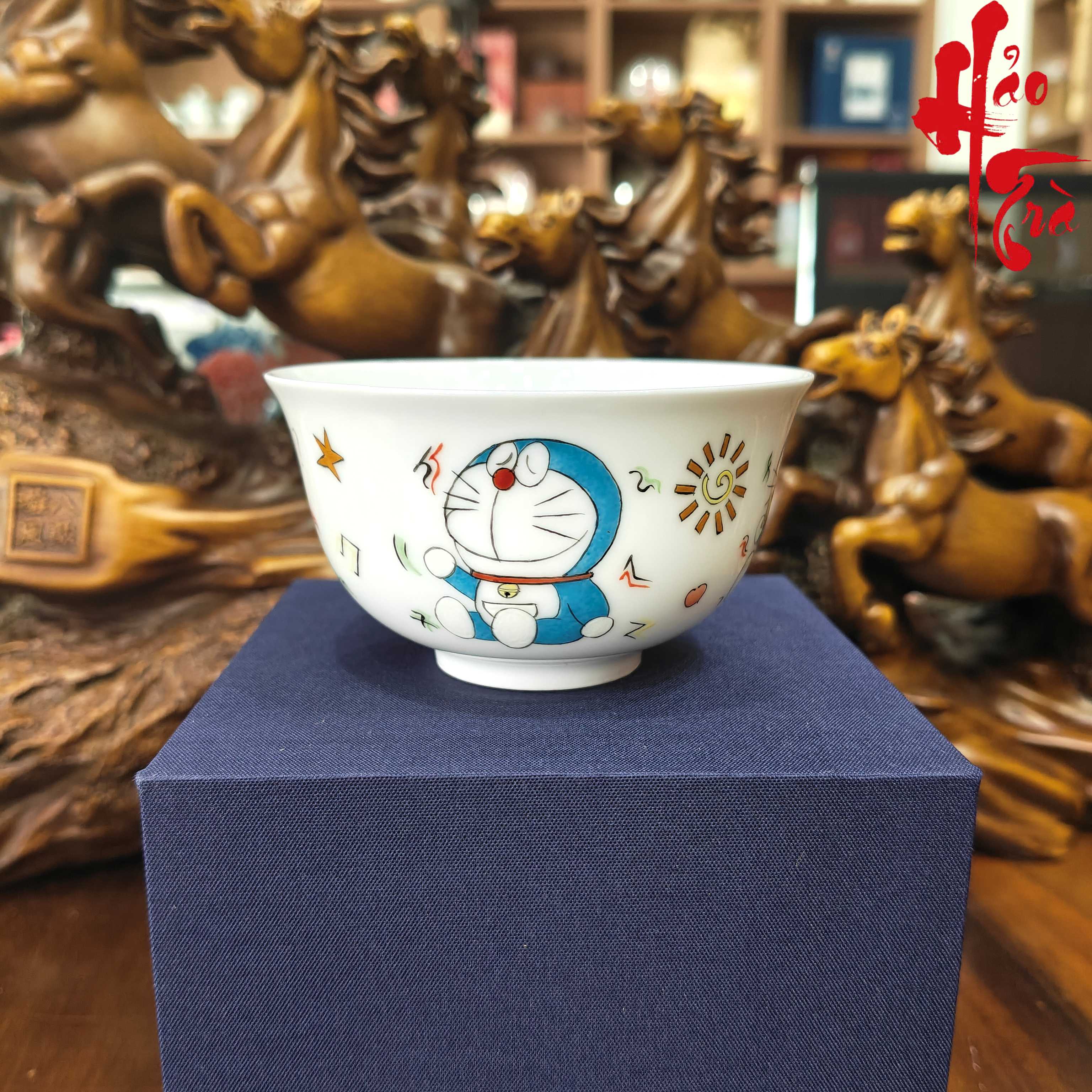SCD001 Chén Vẽ Tay Anime Hình Doraemon 130ml - LY204