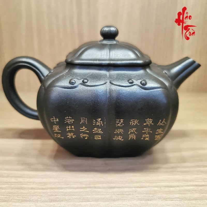 Ấm tử sa Ấm Chính Công Cao Hà Diệp HD10