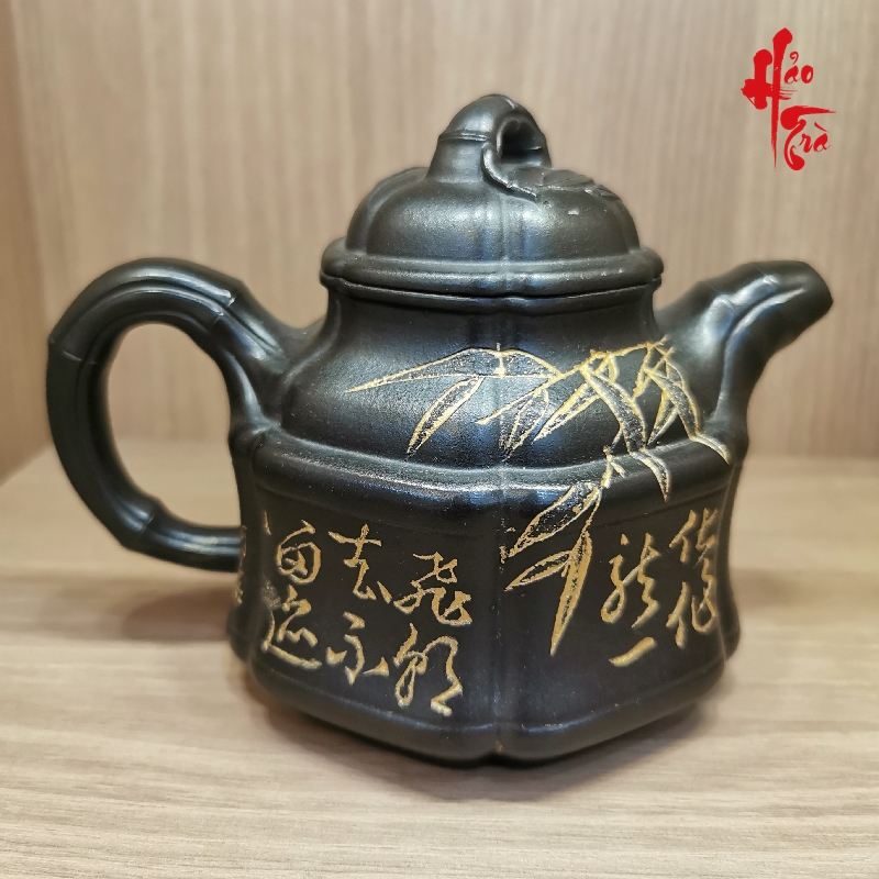 Ấm tử sa Ấm Chính Công Cao Hà Diệp HD11