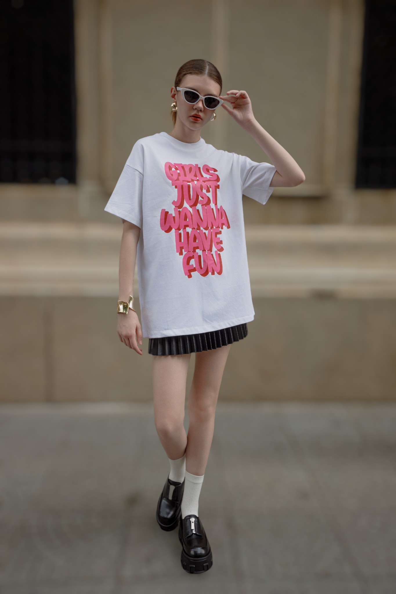 Girl T-shirt- Áo thun in