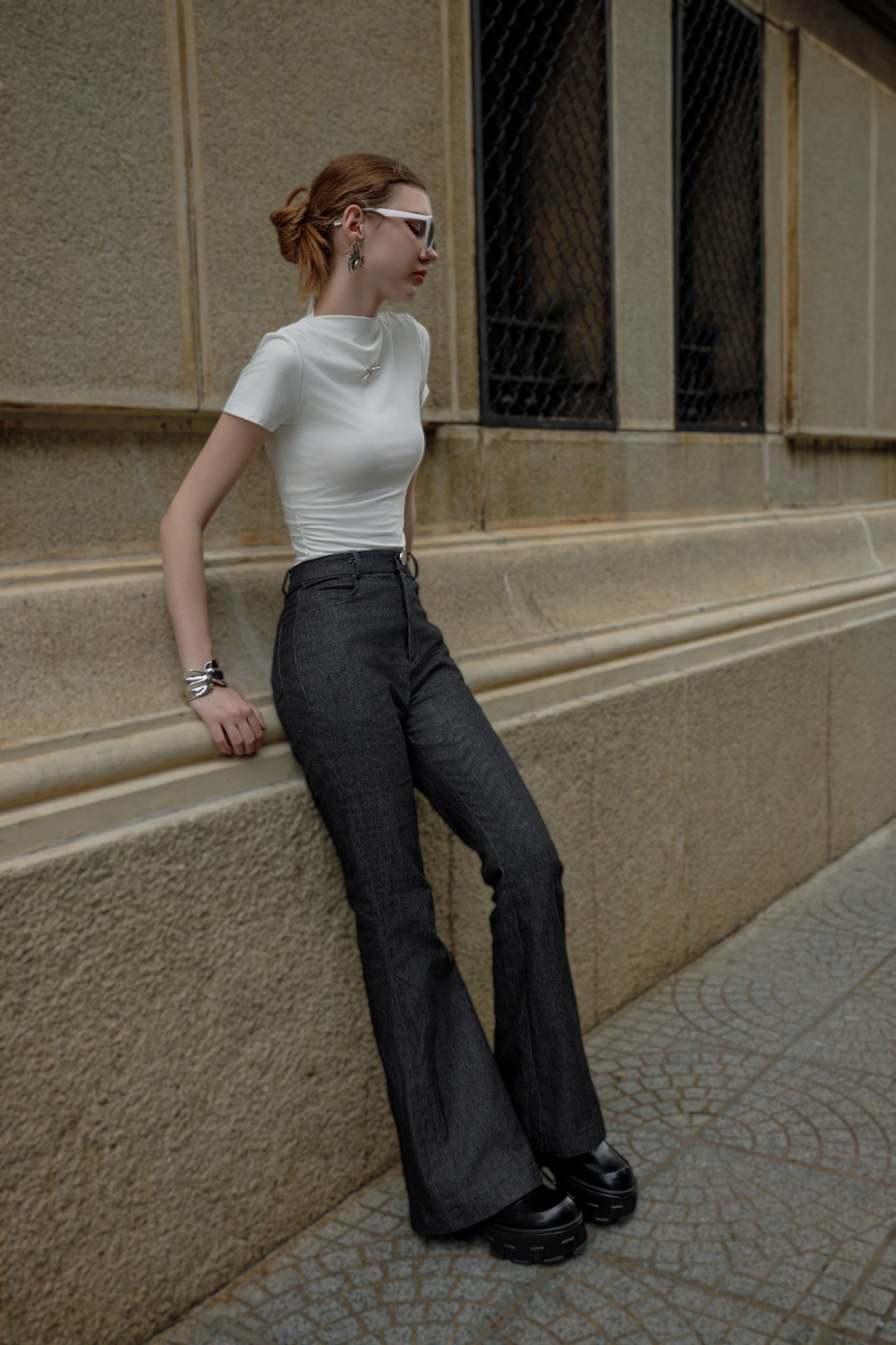 Quần jean loe