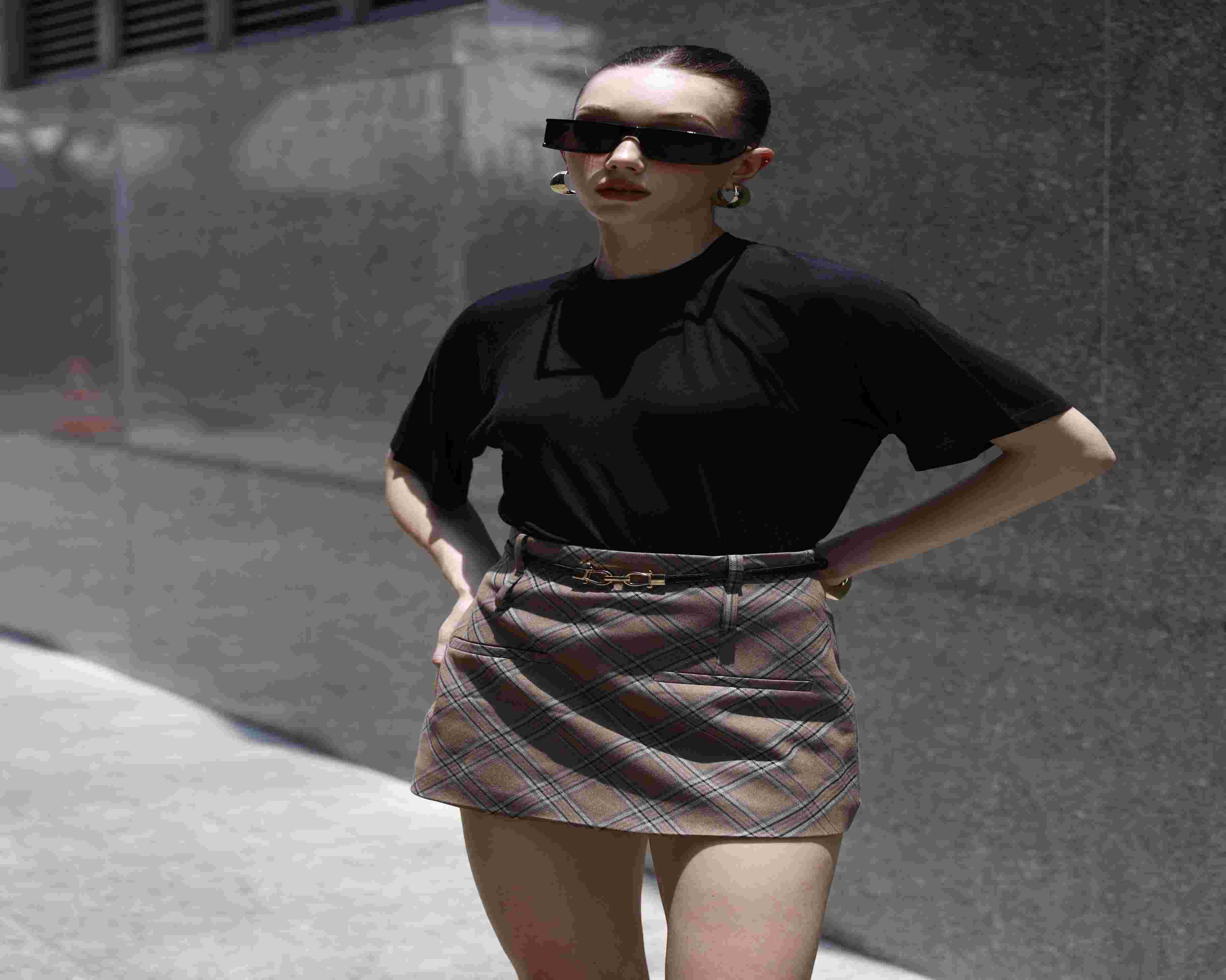 Kalia T-Shirt - Áo thun tay raglan form rộng