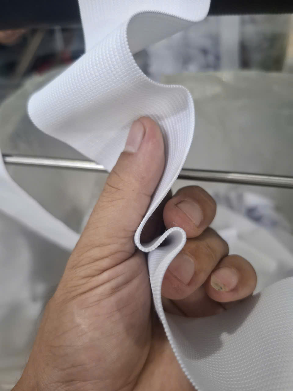 DÂY THUN DỆT KIM BẢN 6CM [CUỘN 44 MÉT]