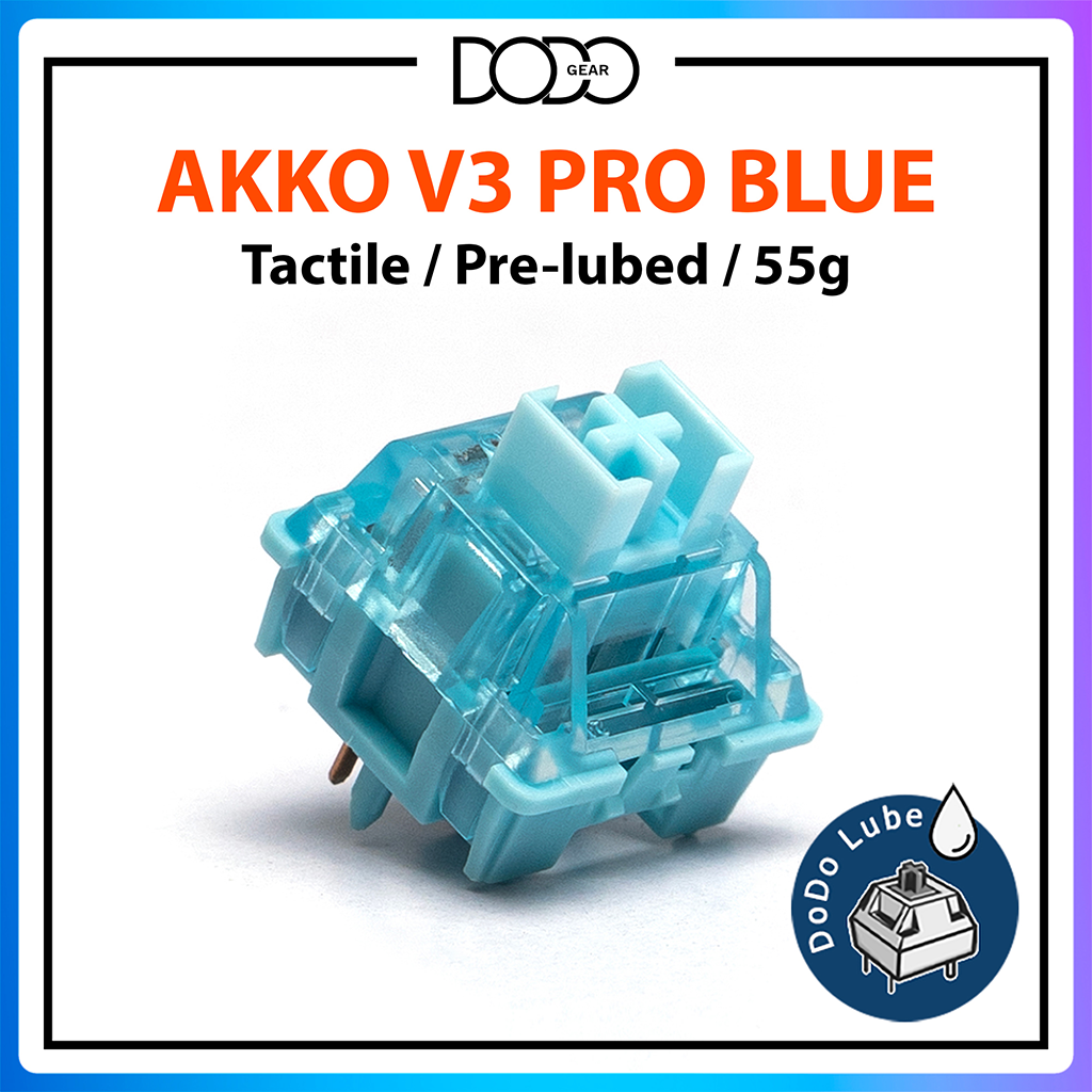 Switch Akko V3 Pro Cream Yellow - Cream Blue - Piano - Silent Fairy - Silent Penguin