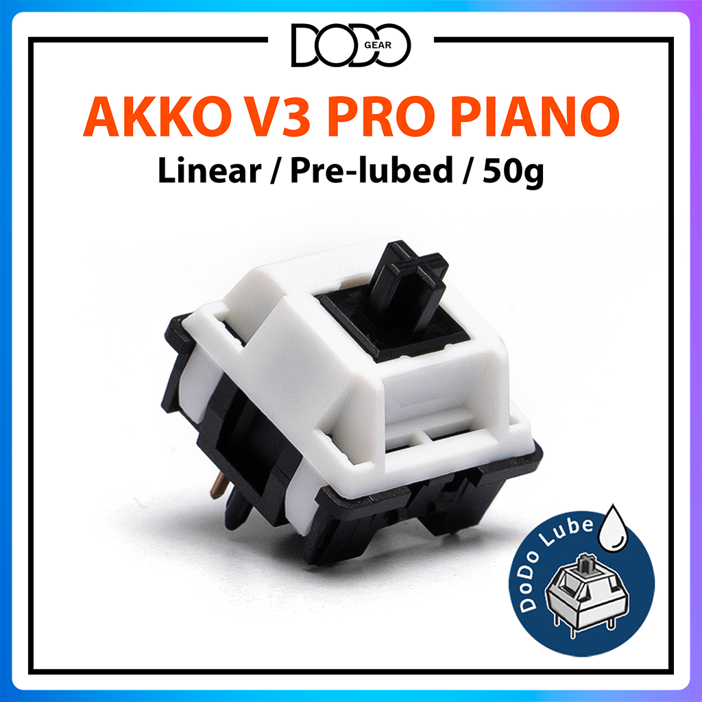 Switch Akko V3 Pro Cream Yellow - Cream Blue - Piano - Silent Fairy - Silent Penguin