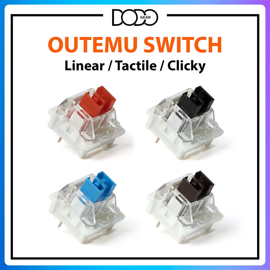 Switch Outemu Red Brown Blue Black