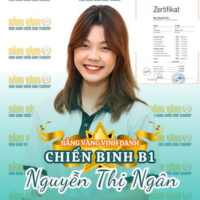 NGUYỄN THỊ NGÂN  <br>SUMME: 204.5/300 PUNKTE