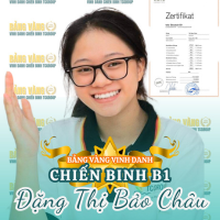 ĐẶNG THỊ BẢO CHÂU <br>SUMME: 262.0/300 PUNKTE