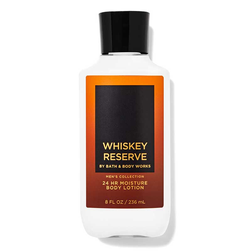 Kem dưỡng da hương thơm mạnh mẽ nam tính Bath&Body Works mùi Whiskey Reserve 236ml
