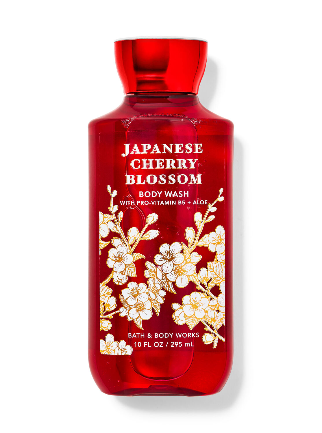 Bath&body Works bbw Japanese Cherry Blossom Body Wash - Gel tắm Bbw mùi Hoa anh đào siêu thơm, bổ sung Vitamin B5 & nha đam giúp da mềm mượt 295ml