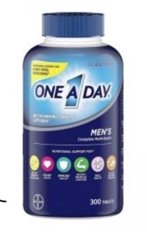 One A Day Multivitamin Men - Vitamin tổng hợp cho nam giới dưới 50 tuổi