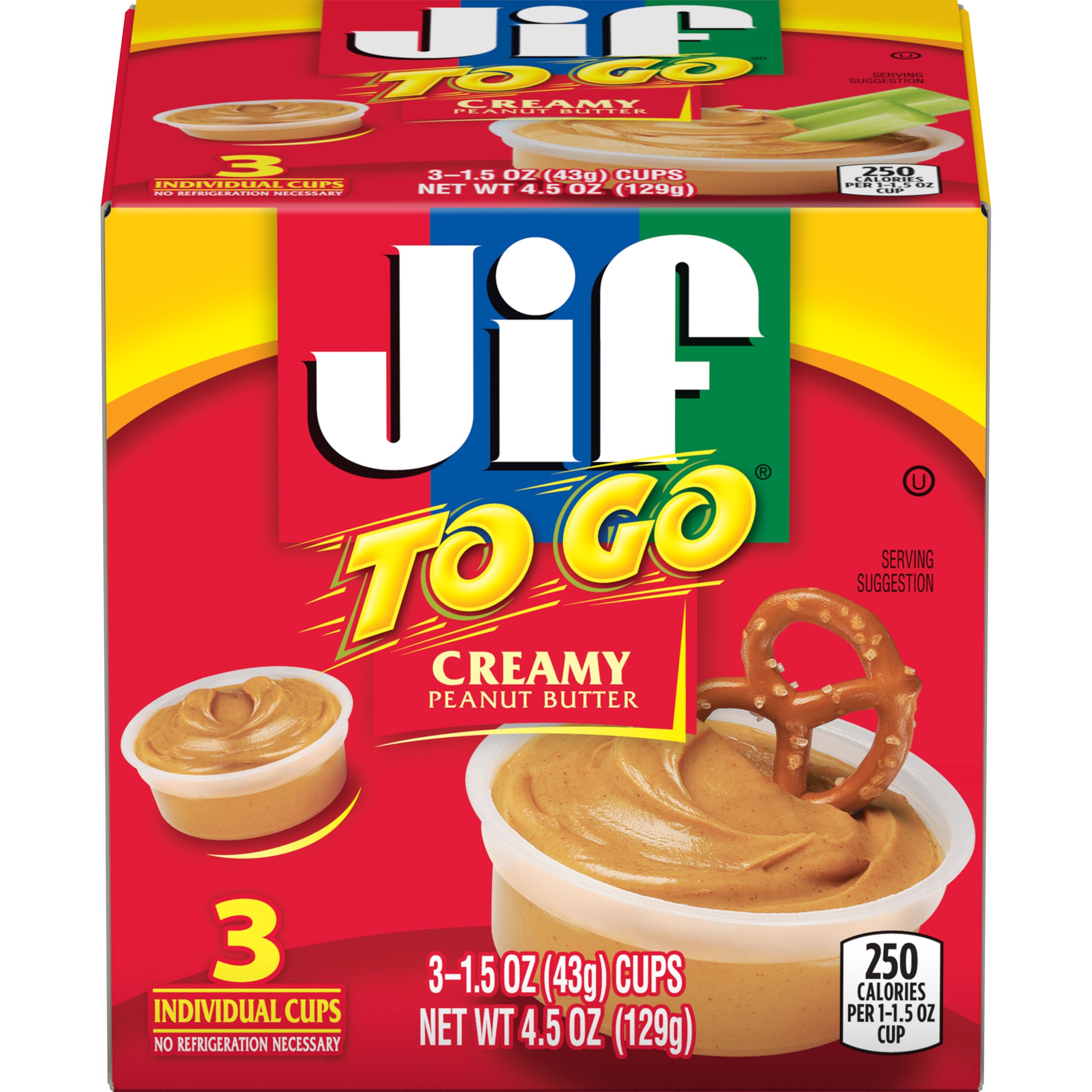 Jiff togo creamy peanut butter - Bơ đậu phộng