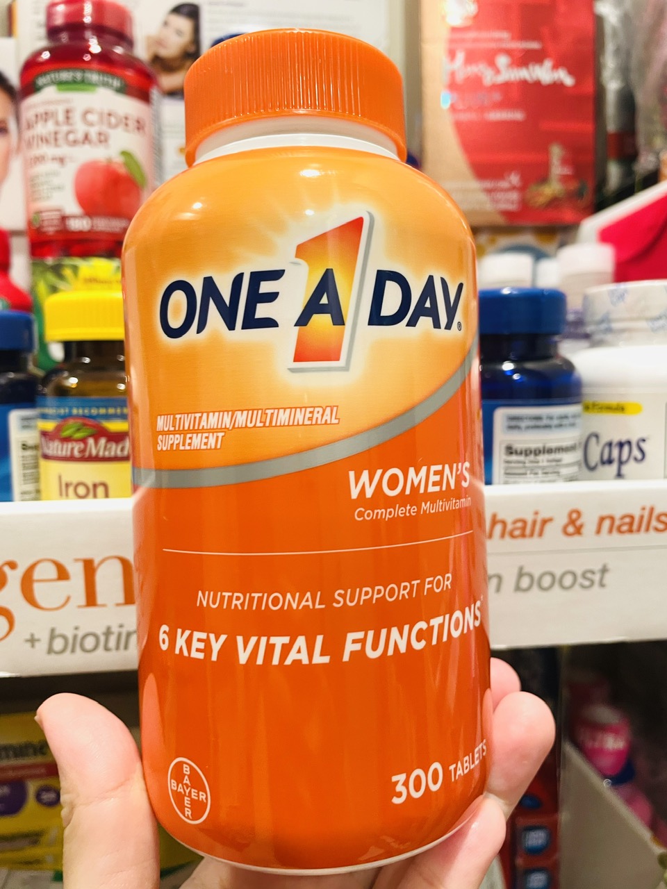 One A Day Women Multi Vitamin - Vitamin bổ sung sức khỏe tổng hợp cho Nữ dưới 50 tuổi
