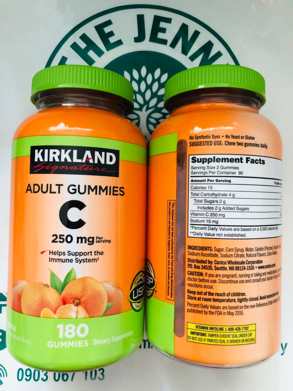 Kirkland Vitamin C 180 gummies