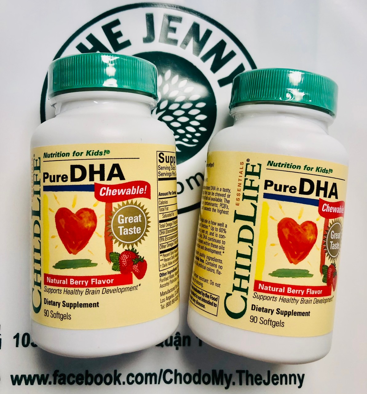 Viên uống Pure DHA Childlife bé -90 viên