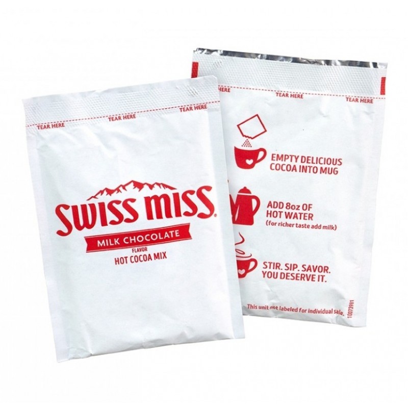 Swiss Miss milk chocolate 1.38oz - Bột Socola pha sẵn thơm ngon