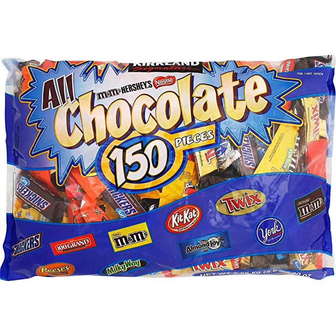 All Chocolate Mini Kirkland 150v - 2.25kg