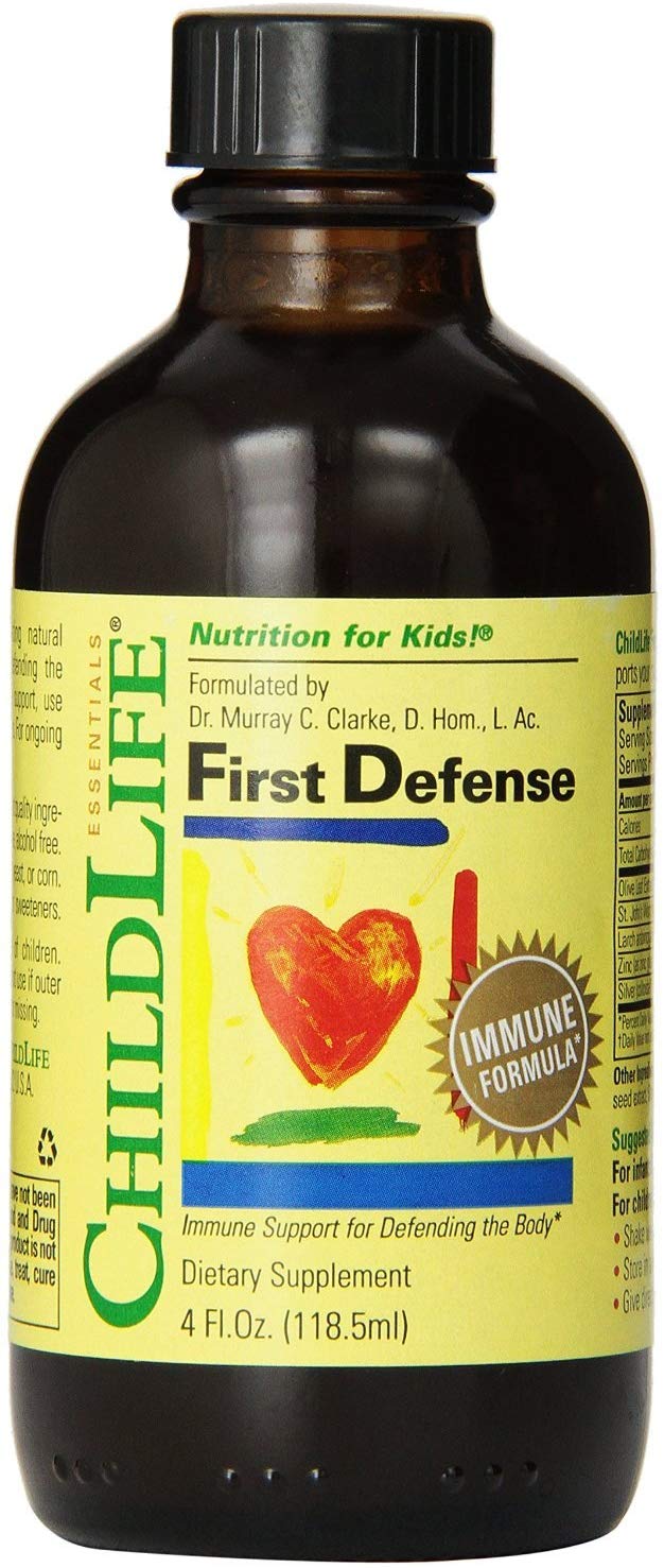 Childlife Essential First Defense - Cung cấp vitamin dưỡng chất tăng cường sức đề kháng cho trẻ từ 6 tháng tuổi