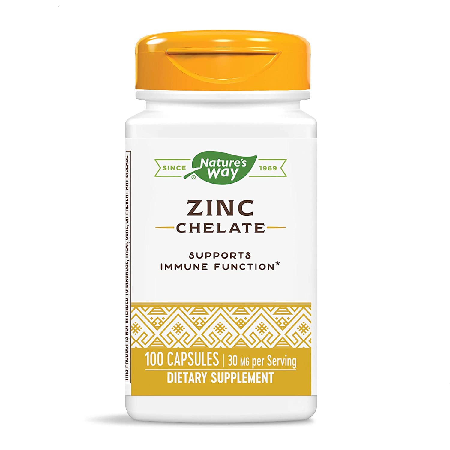 Nature Way Zinc 30mg 100ct - Thuốc nhai Zinc hỗ trợ sức đề kháng