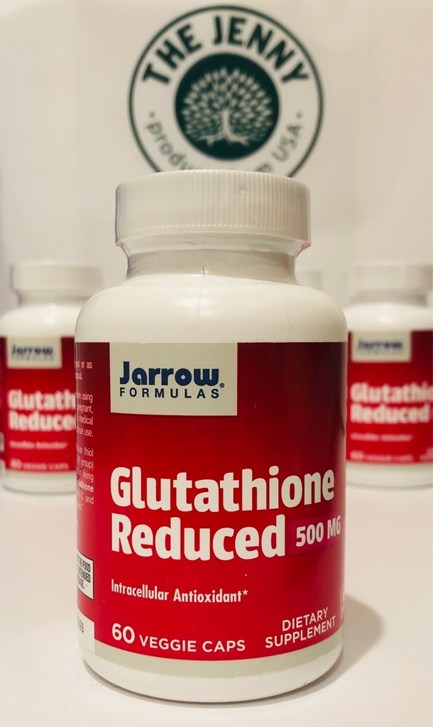 Vien uong lam trang da - Glutathione Reduced Jarrow 60 Caps