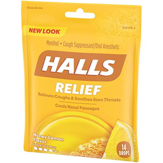 Halls Relief - Honey