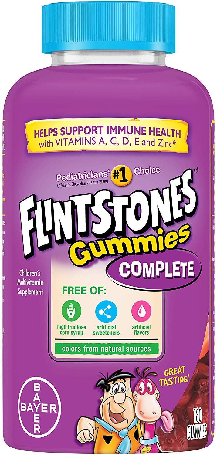 Flintstones Gummies - Kẹo vitamin cho trẻ em - 180 gummies