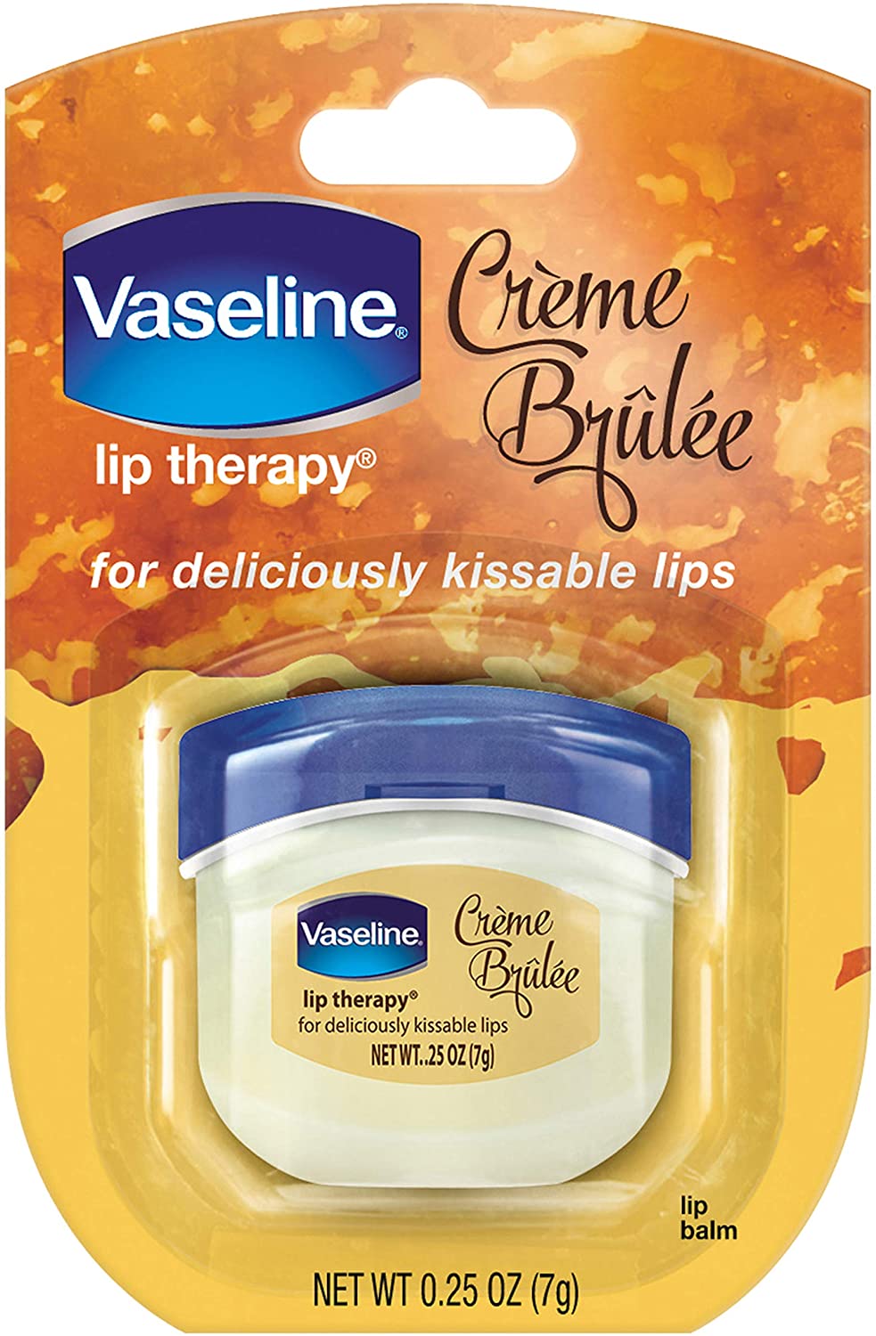 Vaseline lip balm creme brulee - Sáp dưỡng môi