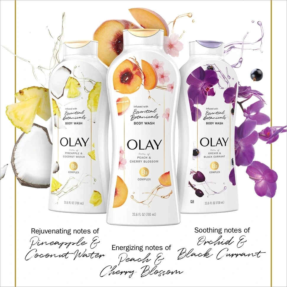 Olay Ultra Moisture Mỹ- Sữa tắm dưỡng ẩm chứa tinh dầu dưỡng da B3, giúp da trắng sáng