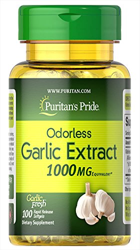 Viên uống tinh dầu tỏi Garlic Puritan ( Mỹ) 100 v