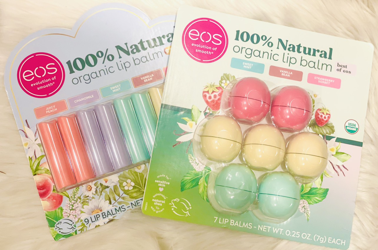 Son dưỡng môi EOS 100% Nature Organic ( Hàng Mỹ ) EOS lip balm stick 💋