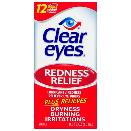 Clear Eyes Redness Relief - Thuốc nhỏ mắt trị mắt đỏ (15ml)