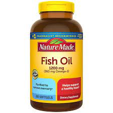 Fish Oil Nature Made 1200mg 200v