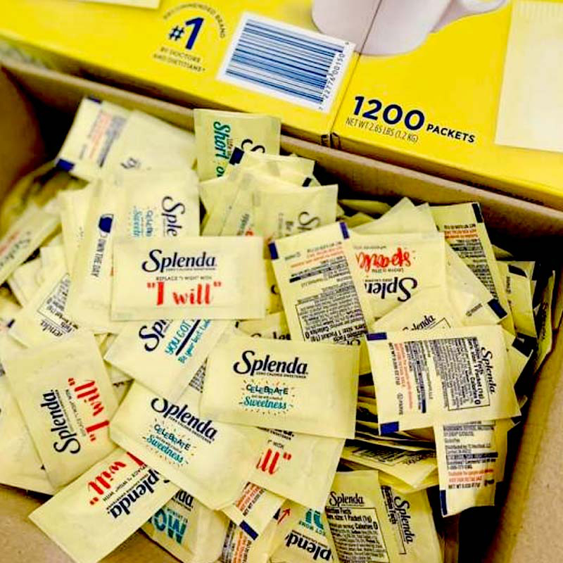 Đường dành cho người tiểu đường, ngừoi ăn kiêng Splenda - hộp 1000 gói ( made in USA)