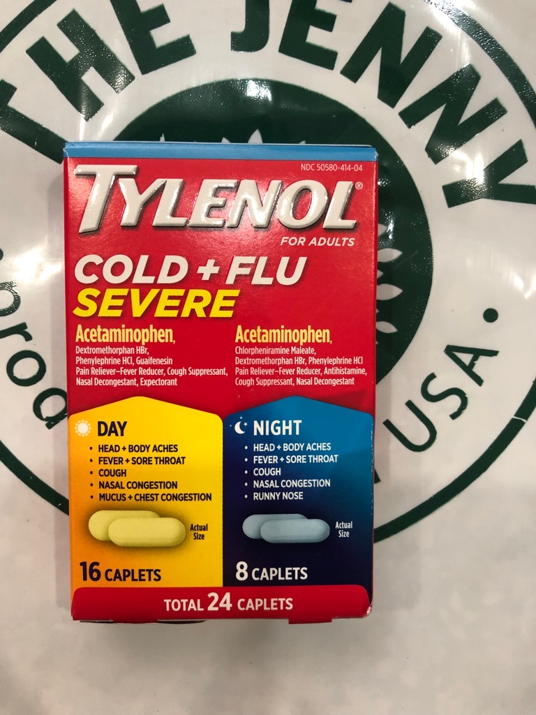 Tylenol Cold + Flu Day & Night 24 capplets