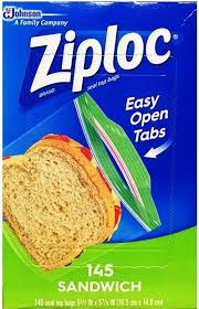 Túi thực phẩm Ziploc mát 145 bags (16.5 * 14.9)