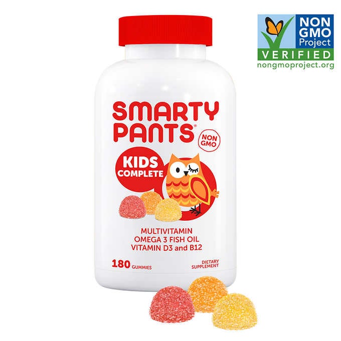 Smarty Pants Kids Complete Multivitamin (180 ct.)  -Vitamin tổng hợp tăng cường DHA cho trẻ