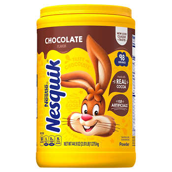 Bột Sữa Cacao Nesquik Nestle Mỹ 1.275kg
