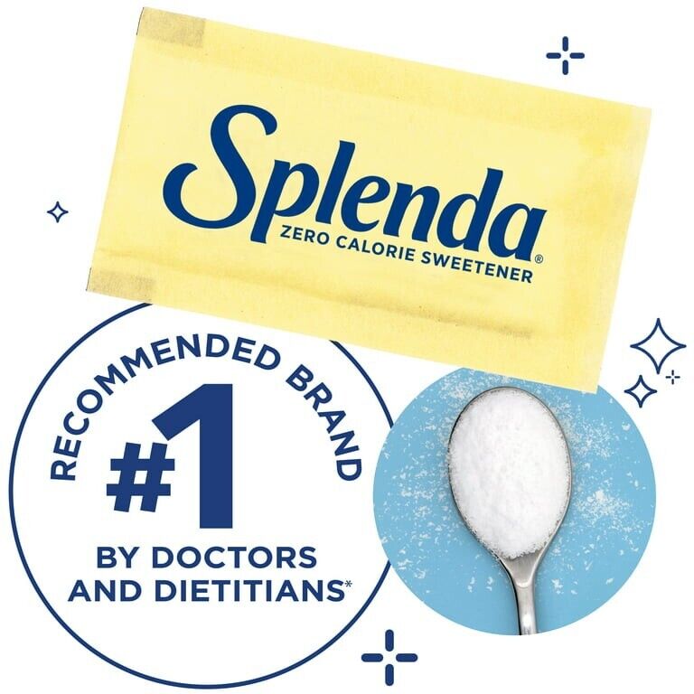 Đường dành cho người tiểu đường, ngừoi ăn kiêng Splenda - hộp 1000 gói ( made in USA)