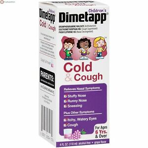 Dimetapp Thuốc trị ho và cảm cúm cho người lớn & trẻ em từ 6 tuổi trở lên