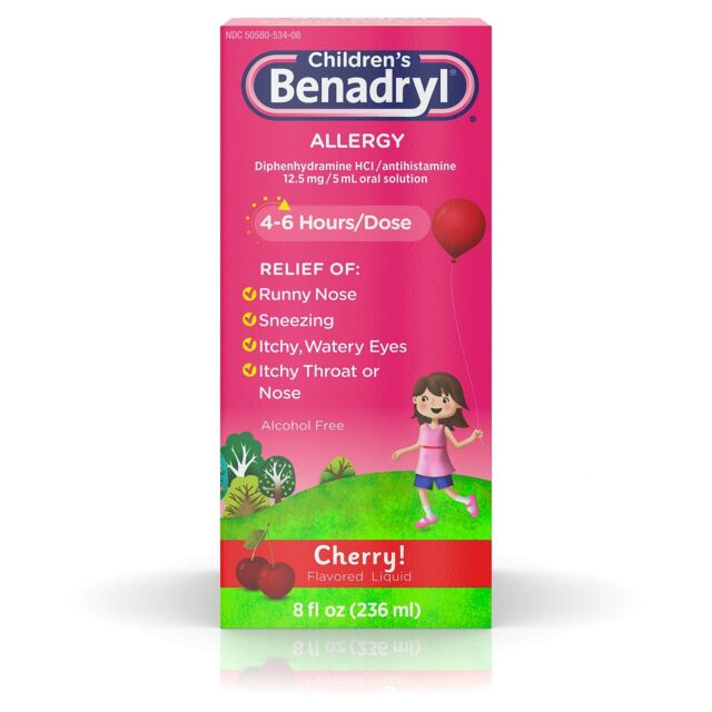 Children's Allergy Liquid Cherry